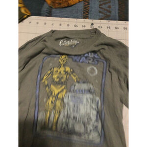 Boys Star Wars T-Shirt Size Gray
